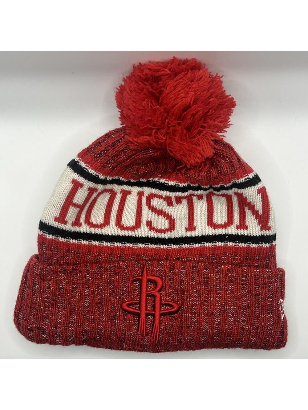 Authentic New Era Houston Rockets Sideline 2018 Cold Winter Sport Knit Hat